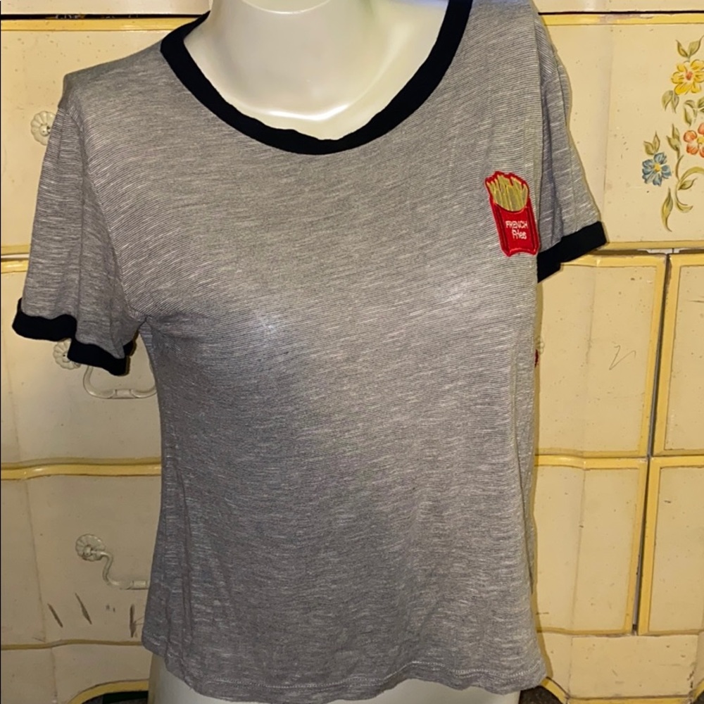 French fry crop top